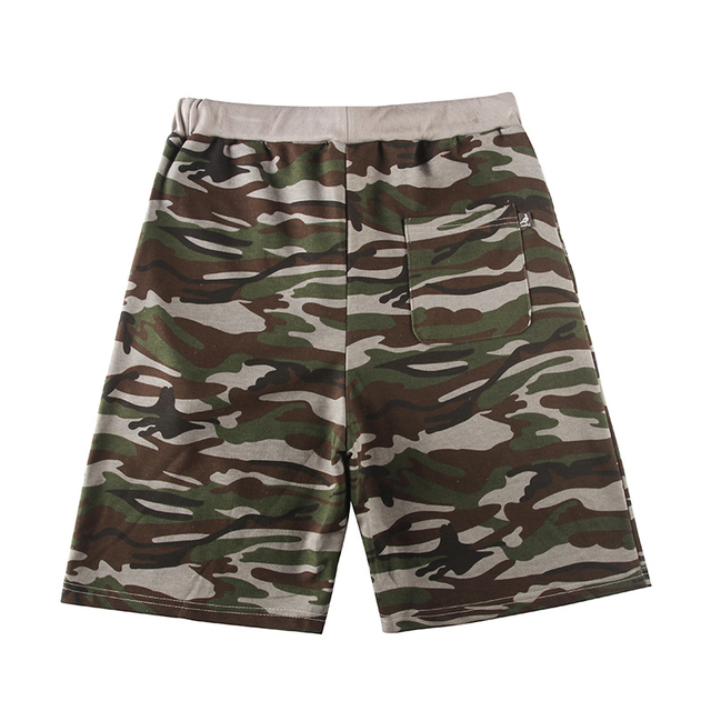 High Quality Camo Shorts With Stock Garments Print Wholesale Sweat Shorts Comfortable Fitting Men Stylish Fashion Shorts