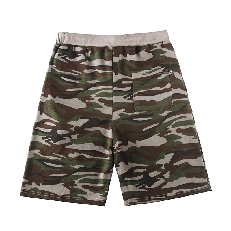 High Quality Camo Shorts With Stock Garments Print Wholesale Sweat Shorts Comfortable Fitting Men Stylish Fashion Shorts