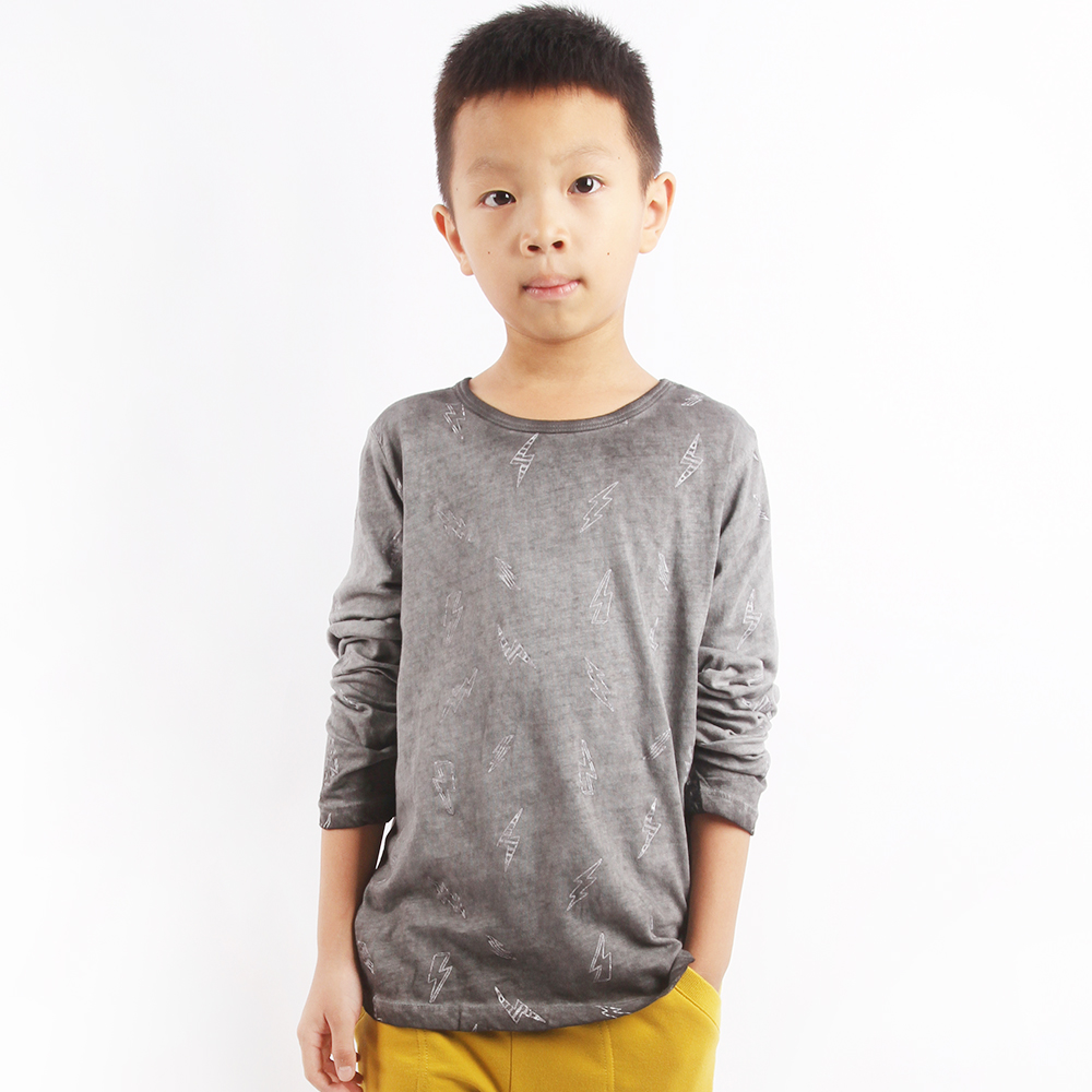 Stockpapa Garment Dye Boy\'s Cotton Sweatshirts Garment Stock 