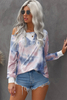 Tie dye ladies pullovers