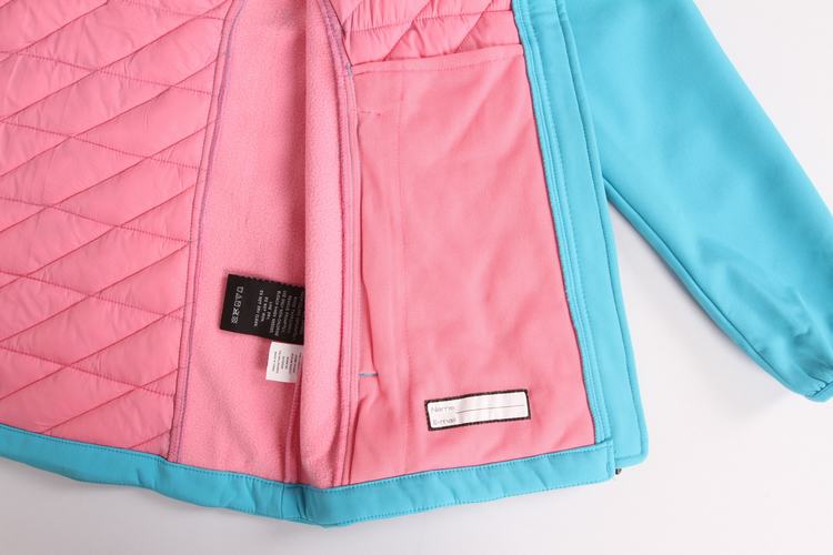 Stockpapa Brand Outlets SNOZU Girls Very High Quality Windptoof Fit 100% Polyrester Padded Softshell Jacket , SP11040-LU (14)