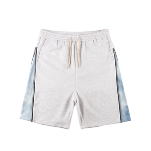 Wholesale Men's 2 Side Long Zipper Cool Knit Shorts 