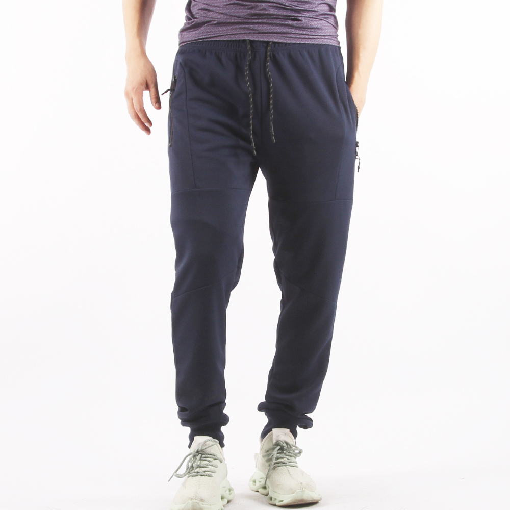 Men\'s 4 Color Casual Joggers French Terry Sweat Pants