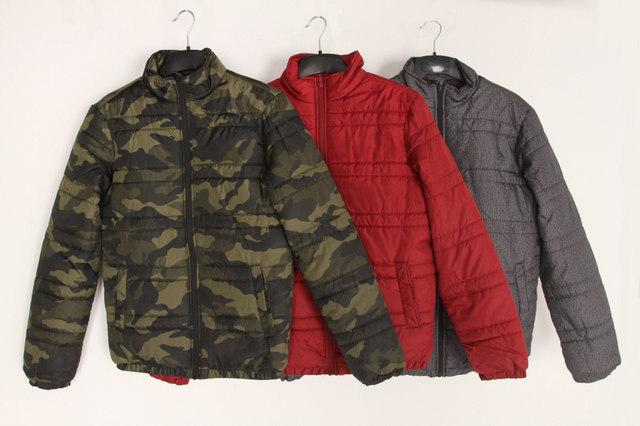 Men's 3 Color Padded Jacket