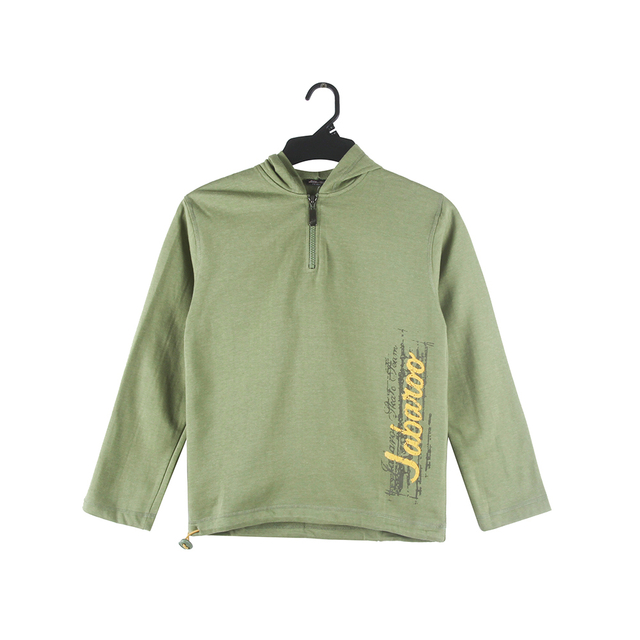 Stcokpapa Pallets Liquidation Boy's Half Zip Hoodie Solid Colour Fashion Sweatshirt