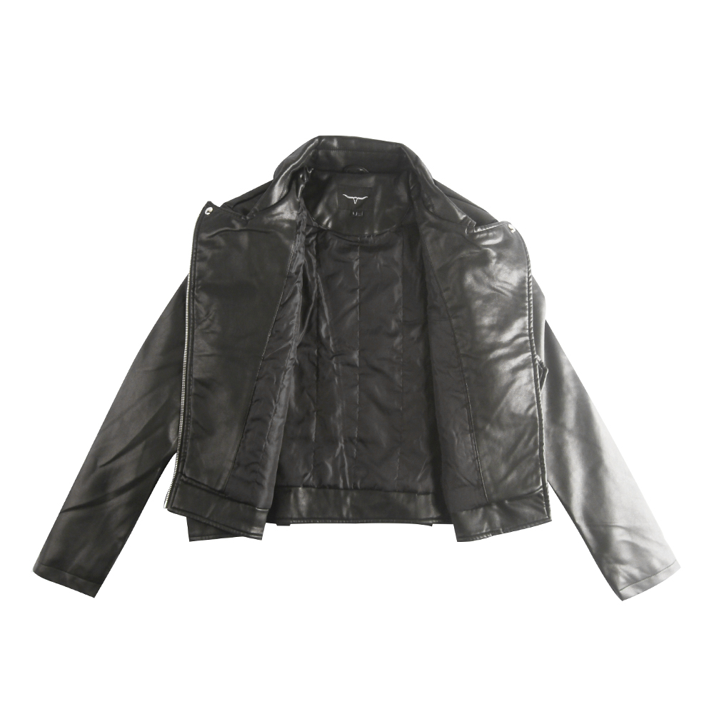 Women's Moto PU bomber jacket , SP17958-ZC 