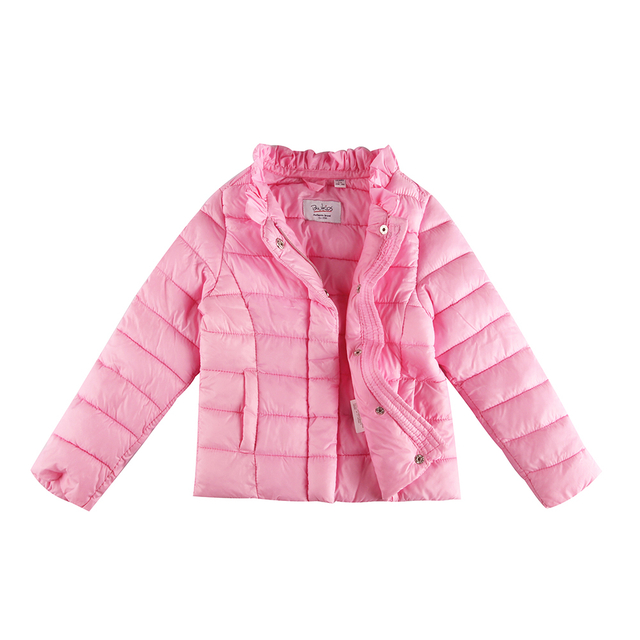 Girls 2 Color High Quality Cute Padded Jacket