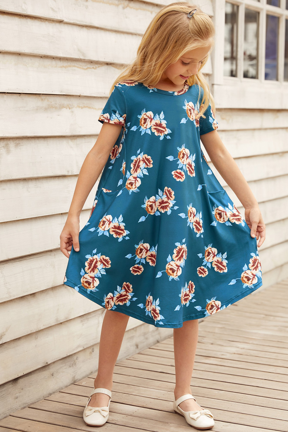 Stockpapa Children's Floral Dresses