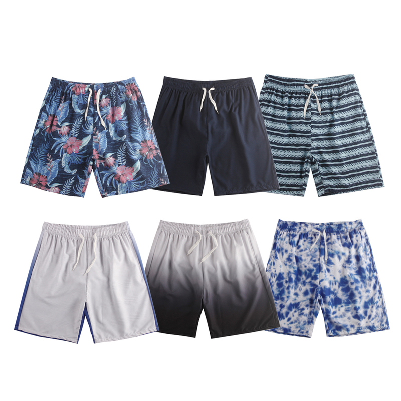 Men's Mesh Linning Stretch Beach Shorts