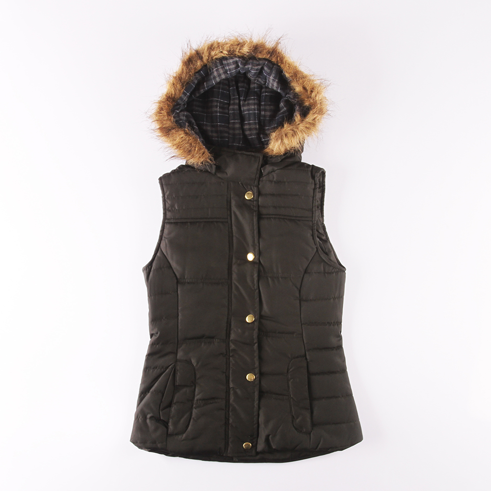 Stockpapa Over Made Ladies Padded Vest , SP16416-SE 