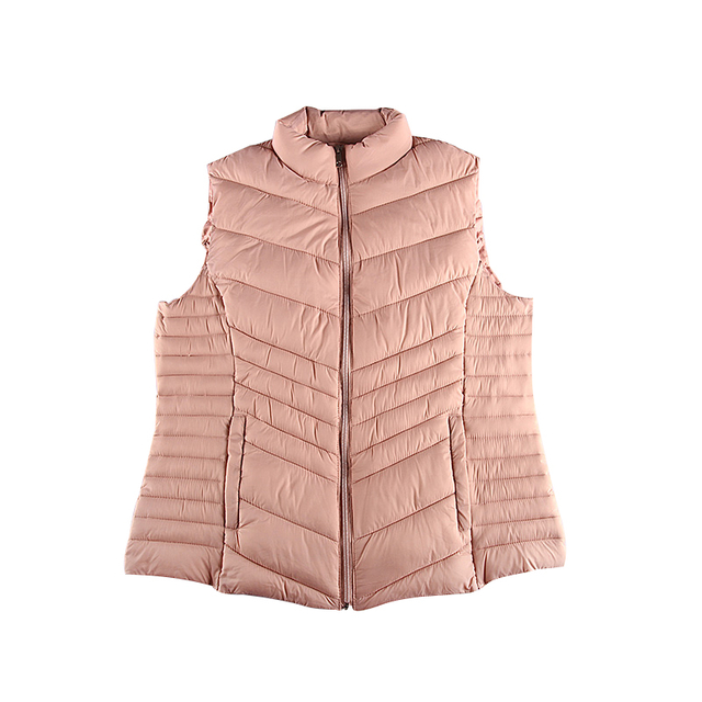 Wholesale Ladies 3 Colors Padded Gilet in Stock 