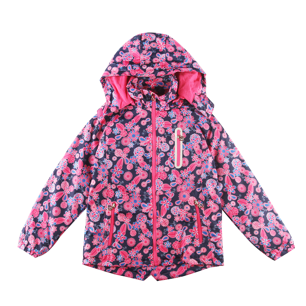 Girls Print Outdoor Coats