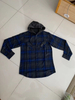 Men\'s Knit Hoodie Plaid Shirts in Stock