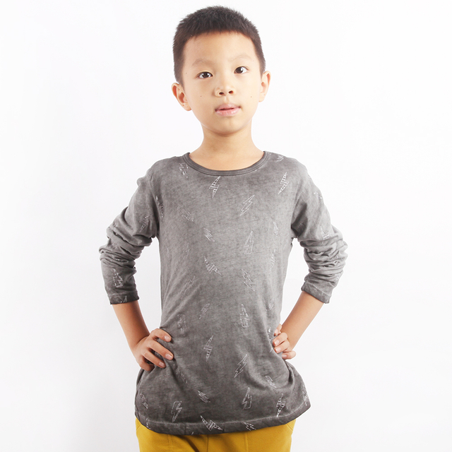 Stockpapa Garment Dye Boy's Cotton Sweatshirts Garment Stock 