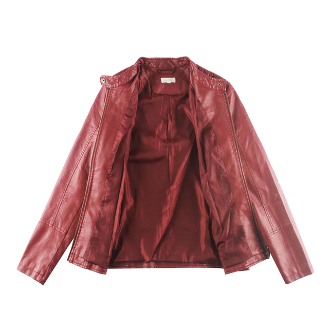 Women's PU Leather Jacket