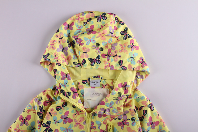 Girls Print Colorful Jacket in Stock 