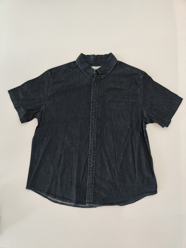 Short Sleeve Men's Denim Shirts