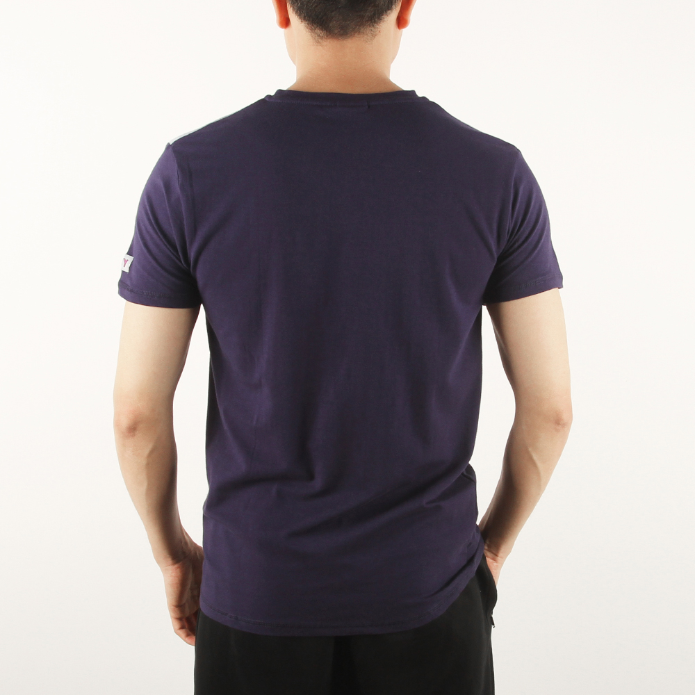 Men's V Neck Cotton Spandex Tee