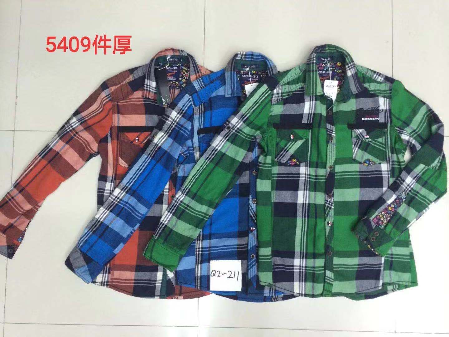 Men's High Quality Casual Plaid Shirts in Stock