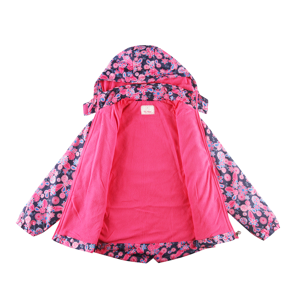 Girls Print Outdoor Coats