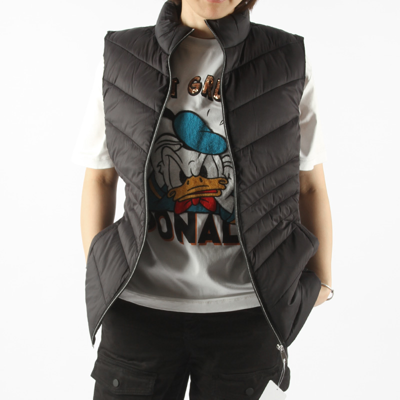 Ladies 3 color High quality Padded Gilet , SP14081-PP