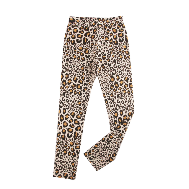 Girls 2 Color Leopard Print Legging
