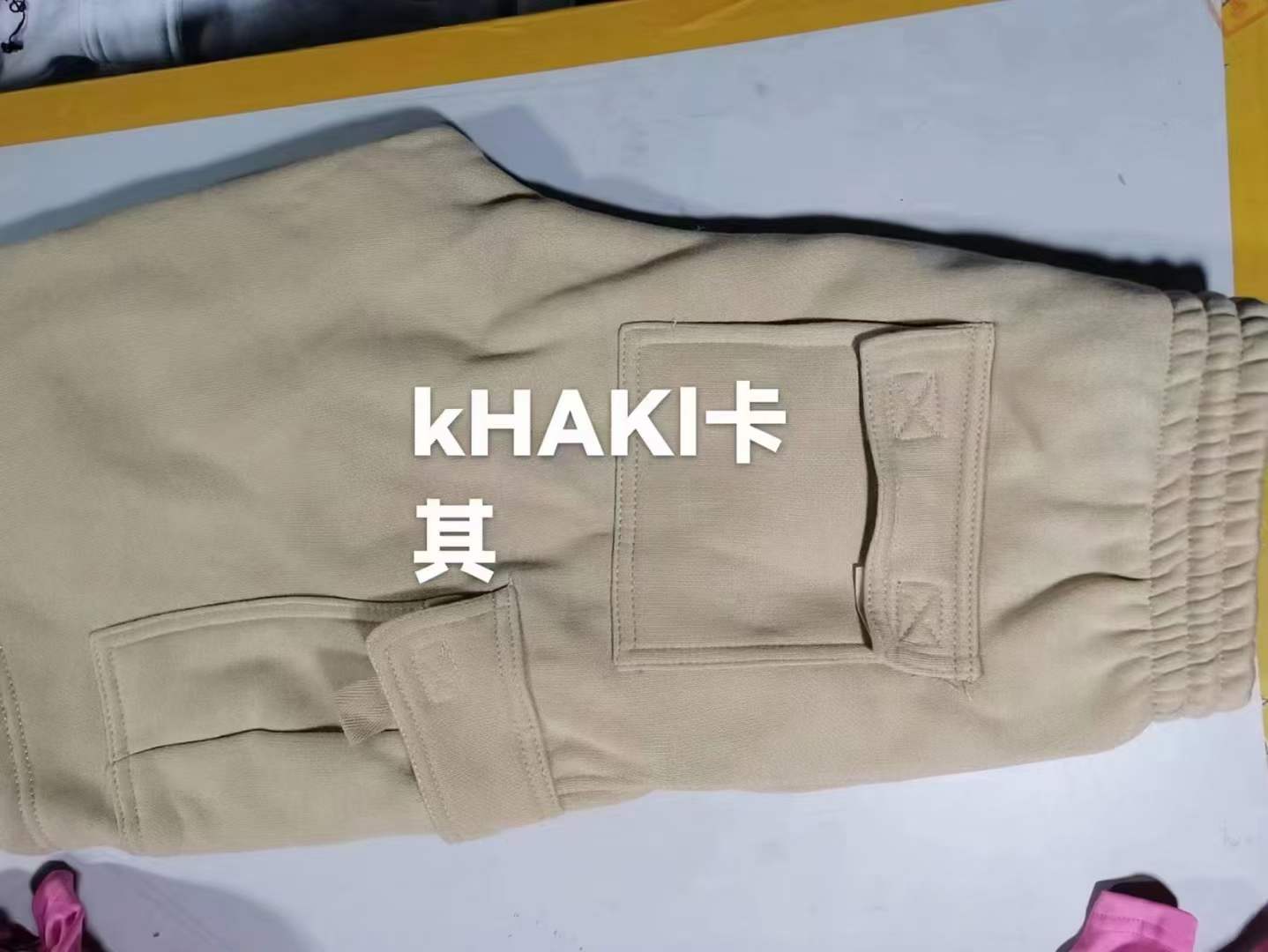 9 Color Mens Knit cargo shorts (1)