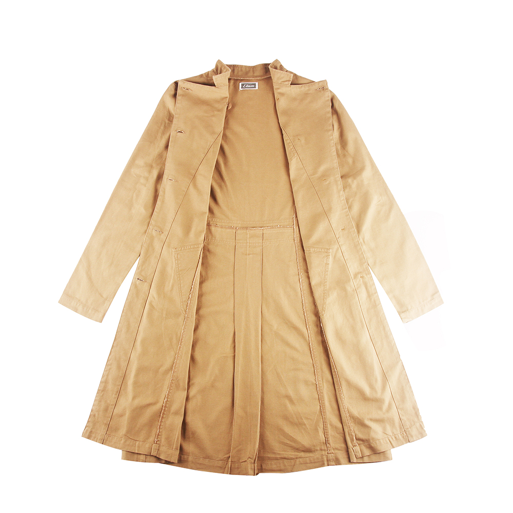 Ladies Longline Chino jacket (3)